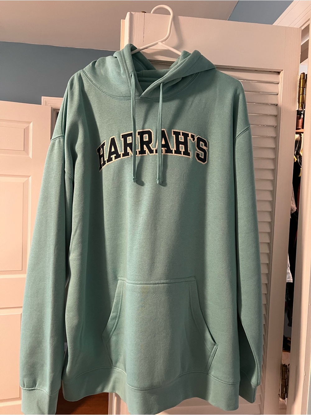 Harrah's Mint Green Pullover Hoodie